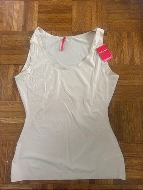 SPANX NWT Women’s Cream Seamless Shaping Tank Top